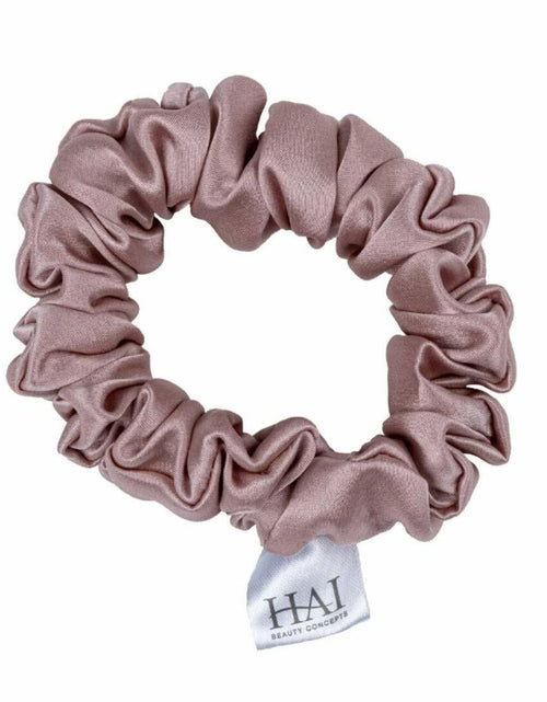 Load image into Gallery viewer, LIL' SILKY by HAI - Premium Scrunchie Elastic Hair Tie (Lotus)
