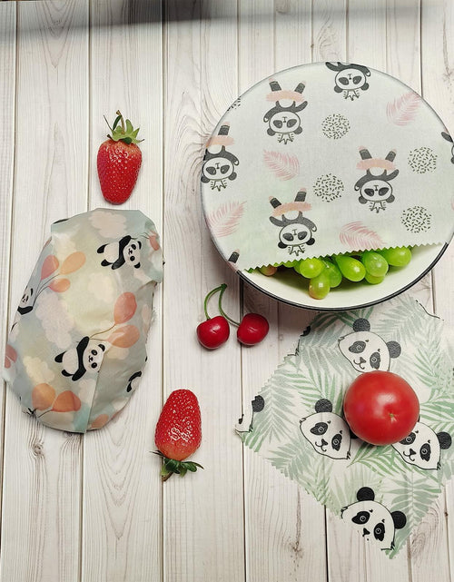 Load image into Gallery viewer, Beeswax Food Wraps 9-Pack Reusable Sustainable Alternative to Plastic
