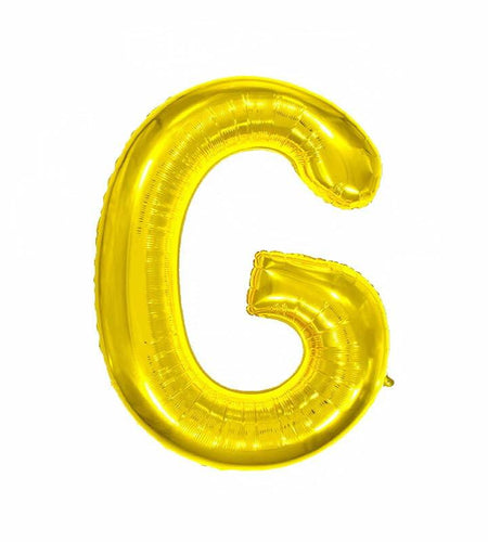 WRWMSLGO Letter Balloons 40in Alphabet A-Z Gold Foil Mylar Party Decor B