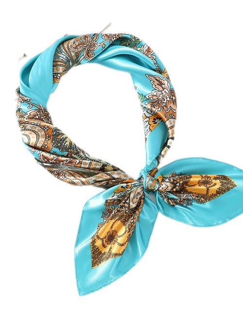 Load image into Gallery viewer, SHJINJU Women's Satin Square Silk Like Hair Scarf Wrap 35" 11-Style
