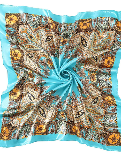Load image into Gallery viewer, SHJINJU Women's Satin Square Silk Like Hair Scarf Wrap 35" 11-Style
