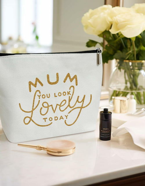 Load image into Gallery viewer, ZSHFMY Mom Makeup Bag Mama Cosmetic Pouch Travel Organizer Gift for Women -023
