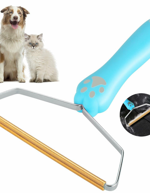 Load image into Gallery viewer, Qiguet Pet Hair Remover Carpet Scraper Fur Remover Tool Black
