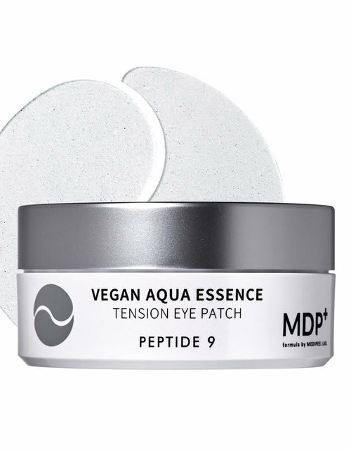 Load image into Gallery viewer, MDP+ Peptide 9 Vegan Aqua Eye Patch Niacinamide Hyaluronic Acid 60ea
