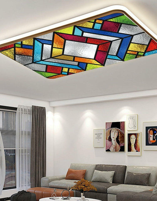 Load image into Gallery viewer, 2PCS Fluorescent Light Covers – Anti-Glare Decorative Ceiling Panels

