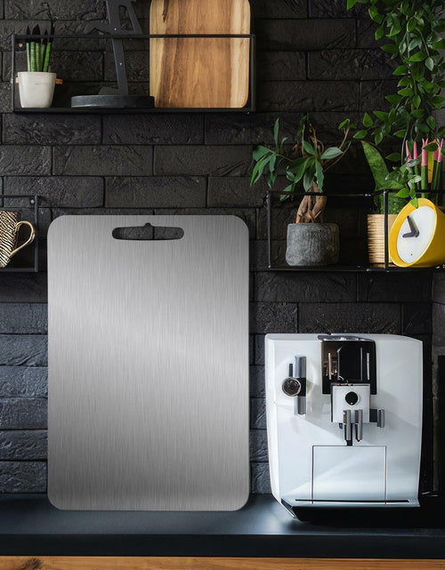 Load image into Gallery viewer, GAUDORA Titanium Cutting Board Non Slip Dishwasher Safe 14x10 in
