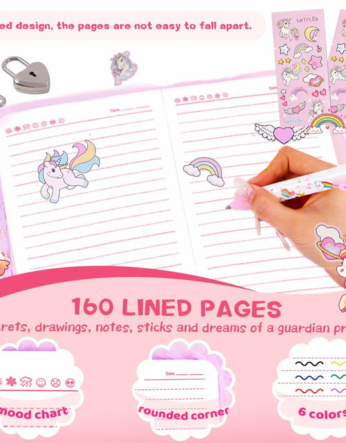 Load image into Gallery viewer, PrinBarBee French Bulldog Diary with Lock Plush 160 Pages Multicolor Pen
