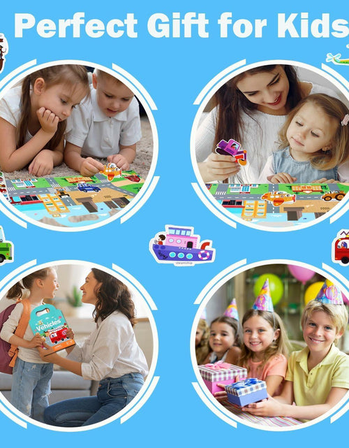 Load image into Gallery viewer, Generic 4 Pack Reusable Sticker Books 120+ Puffy Stickers Multicolor
