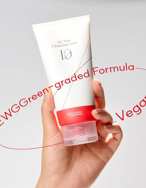 Load image into Gallery viewer, MIGUHARA A.C Pore Cleansing Foam Korean Skincare Face Wash 120ml 4.05oz
