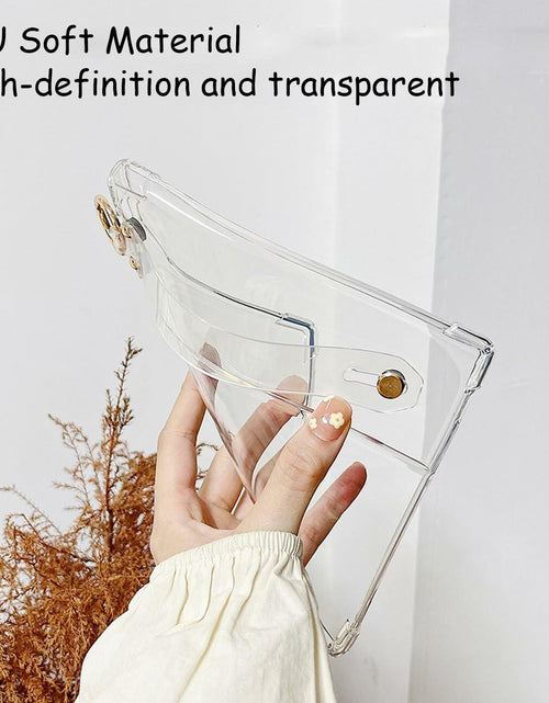 Load image into Gallery viewer, UMUBUHOMS Clear Silicone Case Hand Strap for 7 Inch Kindle Oasis 9th/10th Gen
