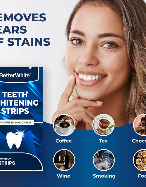 Load image into Gallery viewer, BetterWhite Teeth Whitening Strips 14 Peroxide-Free Professional 7 Treatments
