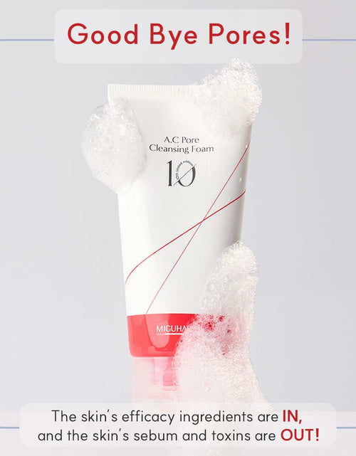 Load image into Gallery viewer, MIGUHARA A.C Pore Cleansing Foam Korean Skincare Face Wash 120ml 4.05oz
