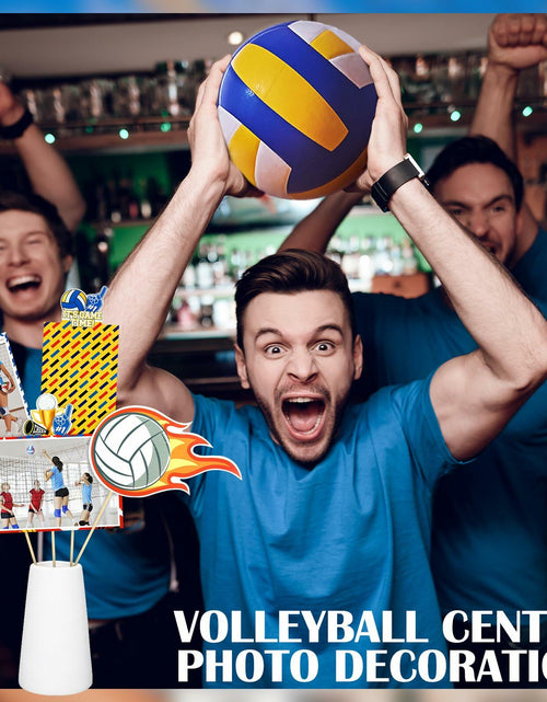 Load image into Gallery viewer, Weekgrat Volleyball Party Decorations Table Centerpiece 4x6 Photo Holders 30 PC
