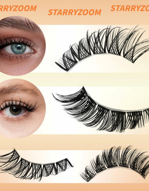 Load image into Gallery viewer, Starryzoom Lash Clusters Book Wispy Flull Volume Spiky Doe-Eye Manga Cluster
