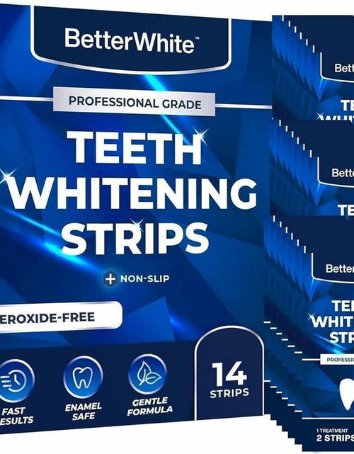 Load image into Gallery viewer, BetterWhite Teeth Whitening Strips 14 Peroxide-Free Professional 7 Treatments
