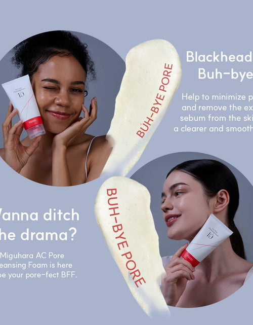 Load image into Gallery viewer, MIGUHARA A.C Pore Cleansing Foam Korean Skincare Face Wash 120ml 4.05oz
