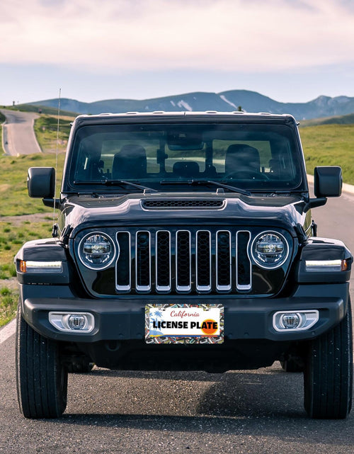 Load image into Gallery viewer, Cassette Music Tape License Plate Frame Stainless Steel 6.3x12.2 in
