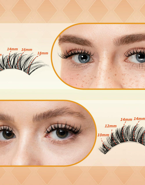 Load image into Gallery viewer, Starryzoom Lash Clusters Book Wispy Flull Volume Spiky Doe-Eye Manga Cluster
