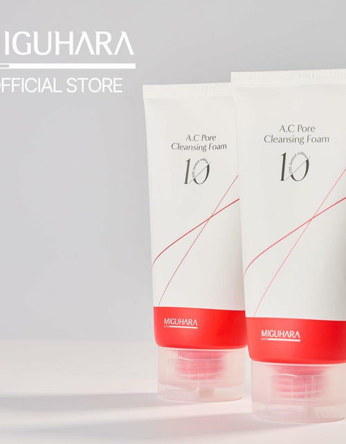 Load image into Gallery viewer, MIGUHARA A.C Pore Cleansing Foam Korean Skincare Face Wash 120ml 4.05oz
