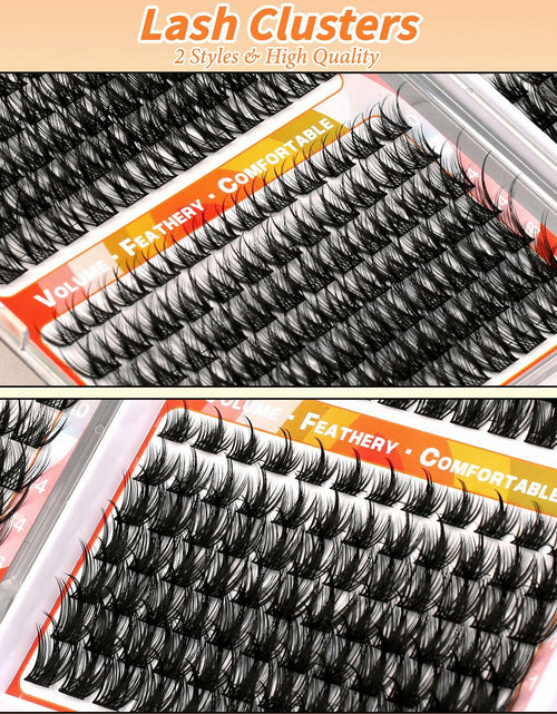 Load image into Gallery viewer, Starryzoom Lash Clusters Book Wispy Flull Volume Spiky Doe-Eye Manga Cluster
