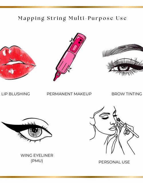 Load image into Gallery viewer, THABROWDOCTOR White Brow Mapping String 30m for Microblading &amp; PMU
