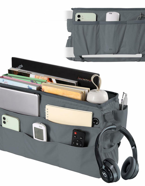 Load image into Gallery viewer, WOMACO Bunk Loft Bed Side Caddy 12 Compartments Lake Green Medium
