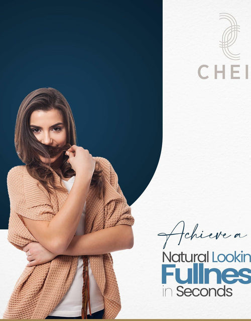 Load image into Gallery viewer, Cheio Hair Thickening Fibers 30g Level 2 Medium Brown Keratin Fibers
