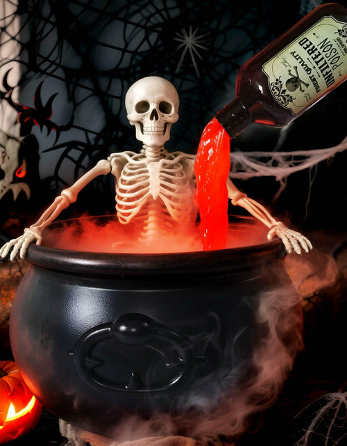 Load image into Gallery viewer, UPLAVIE Ultrasonic Mist Maker Fogger Halloween Decoration Black Cauldron
