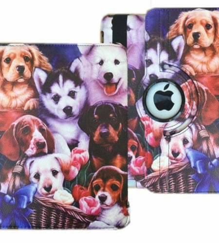 iPad 11" 1st Gen 2018 Case A1980/A2013/A1934/A1979 360° Rotating Dog Cover