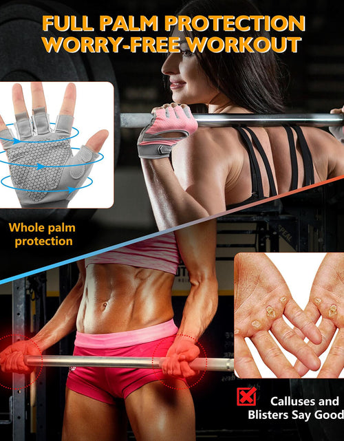 Load image into Gallery viewer, ihuan Breathable Workout Gloves for Men &amp; Women – Gym, Cycling, Fitness
