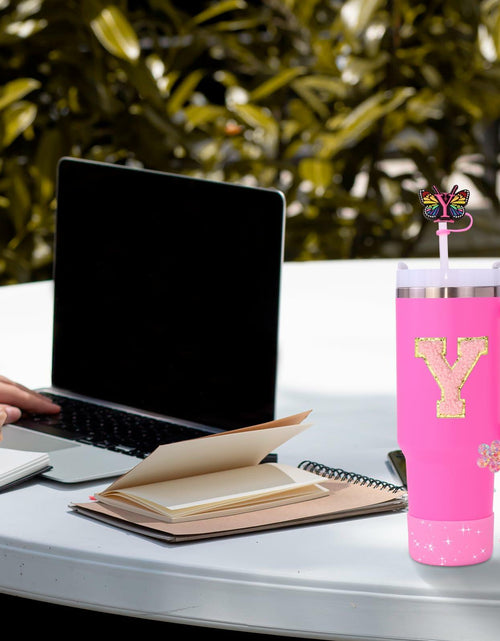 Load image into Gallery viewer, Liangang 9PCS Pink Stanley Cup Accessories Set for 30oz &amp; 40oz Cups
