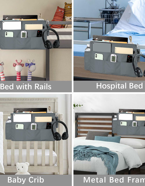 Load image into Gallery viewer, WOMACO Bunk Loft Bed Side Caddy 12 Compartments Lake Green Medium
