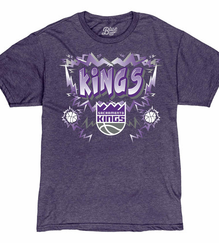 Sacramento Kings NBA Officially Licensed Heathered Team Color T-Shirt Size XXL