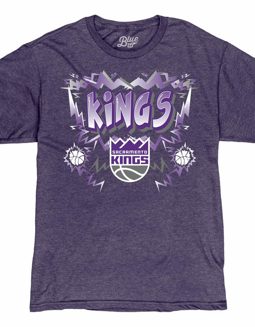 Load image into Gallery viewer, Sacramento Kings NBA Officially Licensed Heathered Team Color T-Shirt Size XXL
