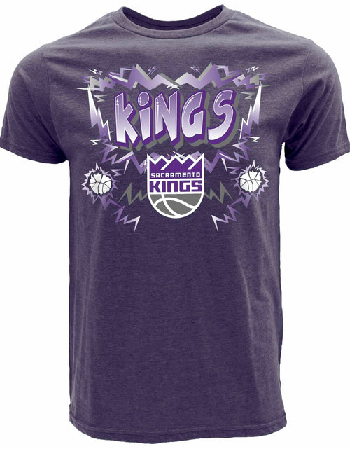 Load image into Gallery viewer, Sacramento Kings NBA Officially Licensed Heathered Team Color T-Shirt Size XXL
