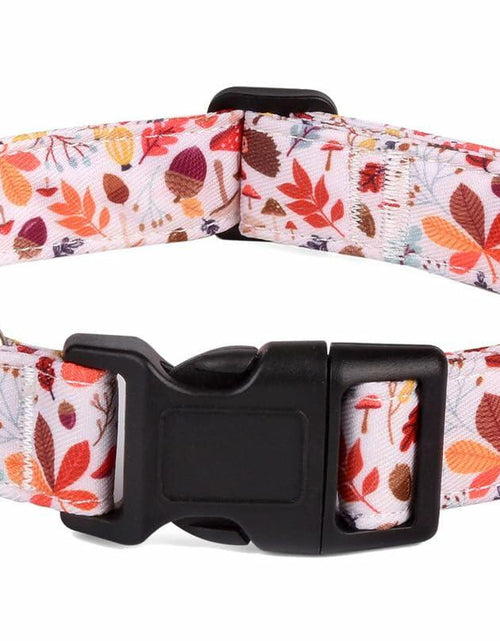 Load image into Gallery viewer, YLrank Adjustable Dog Collar Leaves Cute Design for Small Dogs XS
