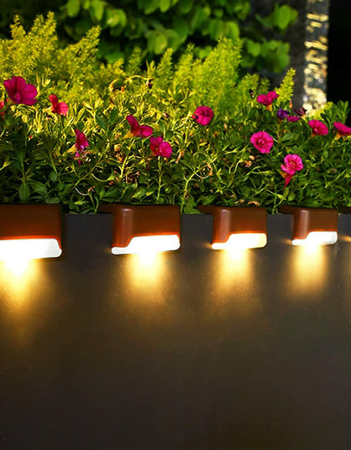 Load image into Gallery viewer, Phereu Solar Deck Lights 16 Pack LED Waterproof Outdoor Warm White Brown
