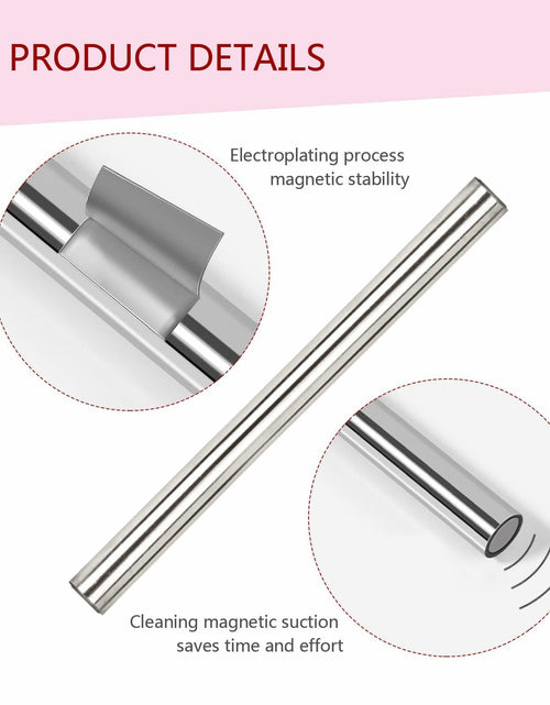 Load image into Gallery viewer, EVKILKJS 2PCS Cat Eye Magnet for Nails Silver Double-Head Nail Art Tool
