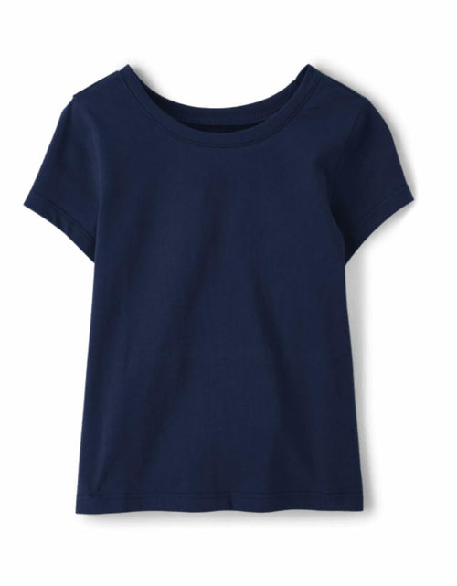 Load image into Gallery viewer, The Children's Place Baby Girls Short Sleeve Letter Print Tee Tidal Size 3T
