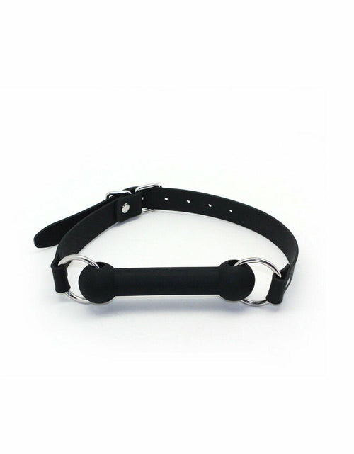 Load image into Gallery viewer, SMspade Sex Mouth Gag Bit Dog Bone Black BDSM Bondage Restraint
