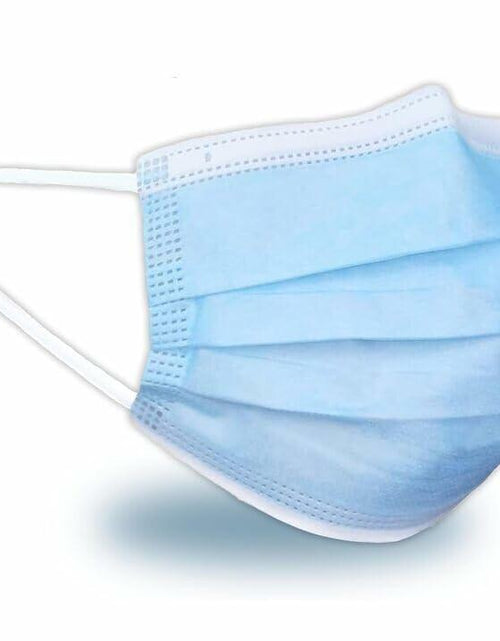 Load image into Gallery viewer, keebomed Disposable Adult Face Mask ASTM Level 3 Blue Soft Earloops 10 Pack
