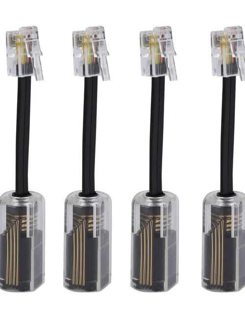 Load image into Gallery viewer, Ubramac RJ9 4P4C Telephone Handset Cord Coiled Wire 20 Pack 8ft/1.4ft
