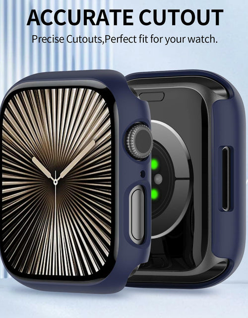 Load image into Gallery viewer, T Tersely 3 Pack Case for Apple Watch Series 11/10 46mm w HD Screen Blue
