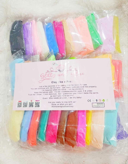 Load image into Gallery viewer, Glittz and Glue 36pcs Mini Pack Air Dry Foam
