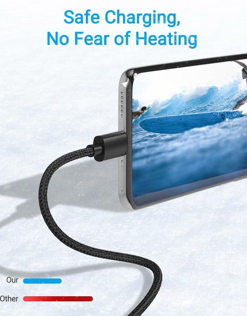 Load image into Gallery viewer, USB-C Charging Cable Short Cord for iPhone 15 Pro Max iPad MacBook
