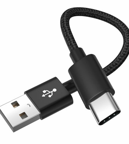 USB-C Charging Cable Short Cord for iPhone 15 Pro Max iPad MacBook