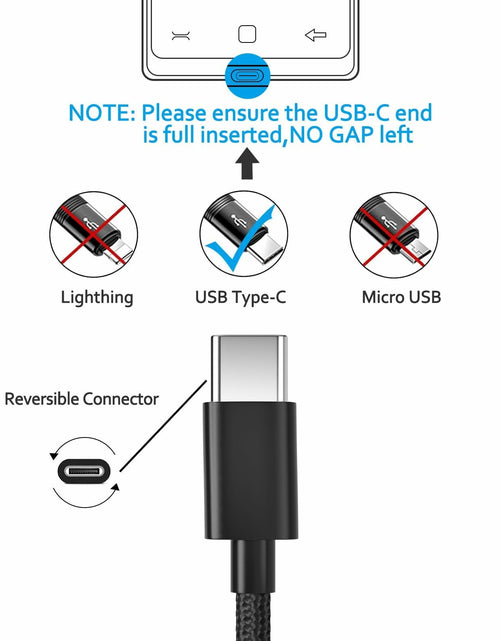 Load image into Gallery viewer, USB-C Charging Cable Short Cord for iPhone 15 Pro Max iPad MacBook
