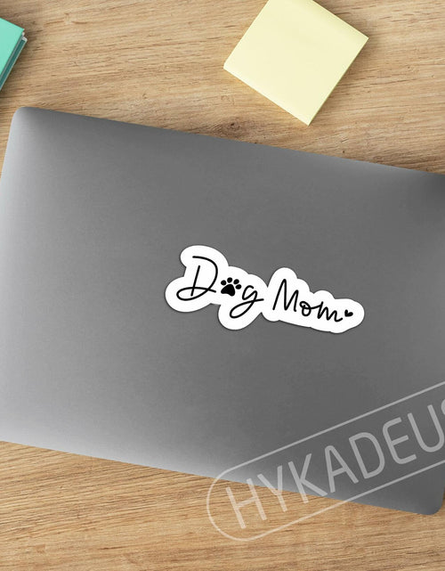 Load image into Gallery viewer, 3Pcs Dog Mom Stickers Waterproof Vinyl Decals Laptop Phone Tumbler Cup
