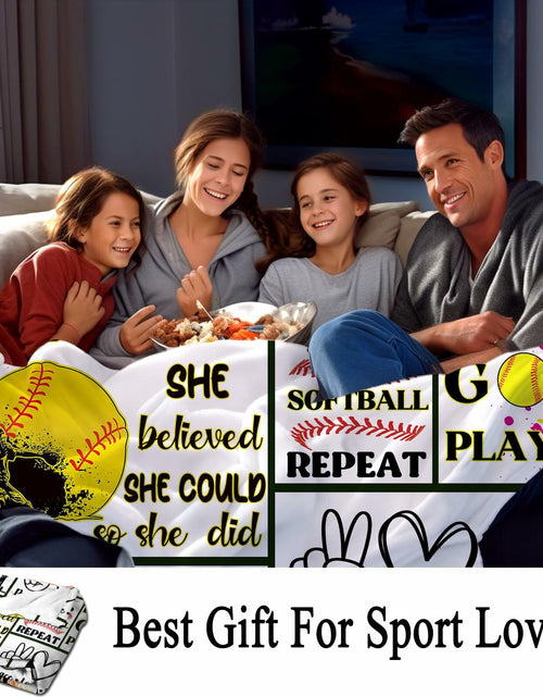 Load image into Gallery viewer, Soccer Blanket Ultra Soft Flannel Throw 80"x60" Bed Couch Sofa All Seasons
