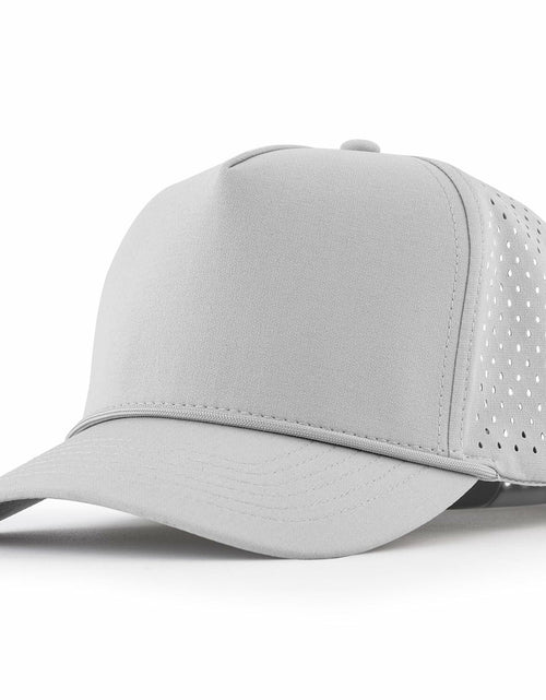Load image into Gallery viewer, Falidem 5-Panel Trucker Hat Quick Dry Laser Cut Mesh Snapback Baseball Cap

